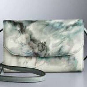 Simply Vera, Vera Wang  Watercolor Crossbody Bag/Clutch
